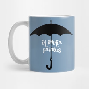 in omnia paratus Mug